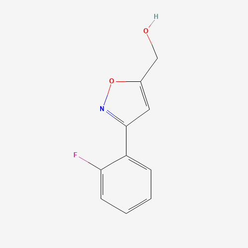 953046-62-3 [3-(2-fluorophenyl)-1,2-oxazol-5-yl]methanol chemical structure
