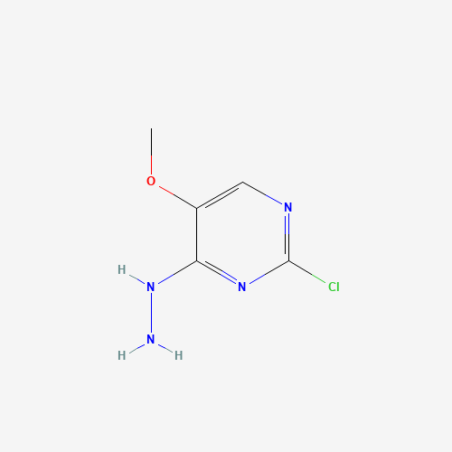 98021-95-5 (2-chloro-5-methoxypyrimidin-4-yl)hydrazine chemical structure