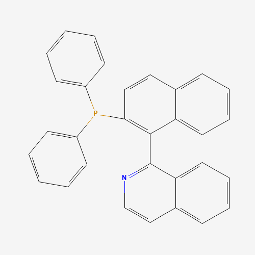 149341-33-3 (1-isoquinolin-1-ylnaphthalen-2-yl)-diphenylphosphane chemical structure
