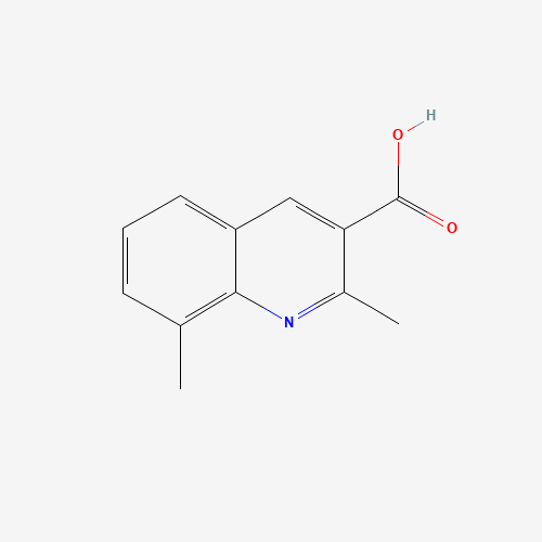 387361-10-6 2,8-dimethylquinoline-3-carboxylic acid chemical structure
