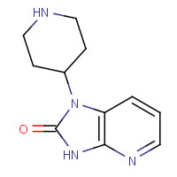 185961-99-3 1-piperidin-4-yl-3H-imidazo[4,5-b]pyridin-2-one chemical structure