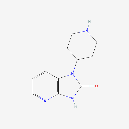 185961-99-3 1-piperidin-4-yl-3H-imidazo[4,5-b]pyridin-2-one chemical structure