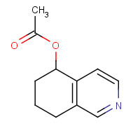 139484-24-5 5,6,7,8-tetrahydroisoquinolin-5-yl acetate chemical structure
