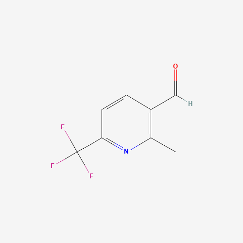 545394-83-0 2-methyl-6-(trifluoromethyl)pyridine-3-carbaldehyde chemical structure