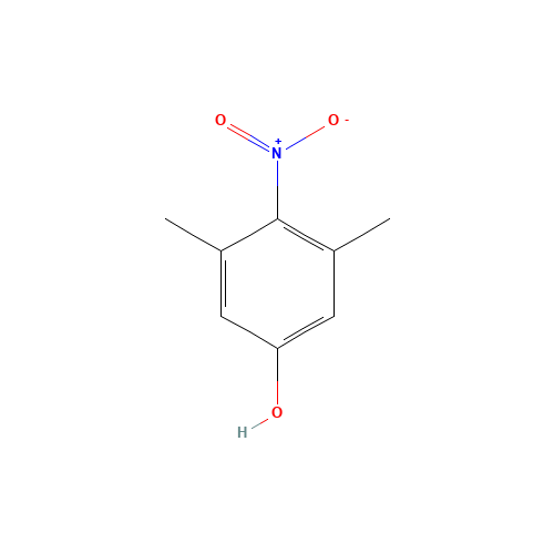 5344-97-8 3,5-dimethyl-4-nitrophenol chemical structure