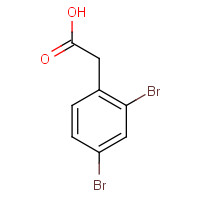 98434-44-7 2-(2,4-dibromophenyl)acetic acid chemical structure