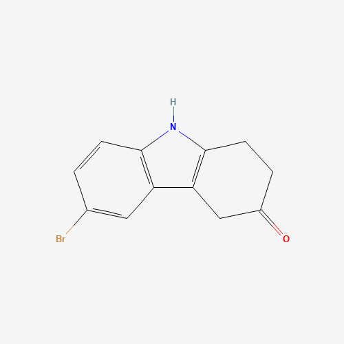 885273-08-5 6-bromo-1,2,4,9-tetrahydrocarbazol-3-one chemical structure