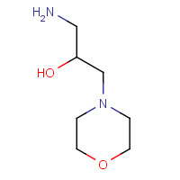135913-02-9 1-amino-3-morpholin-4-ylpropan-2-ol chemical structure