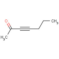 26059-43-8 hept-3-yn-2-one chemical structure