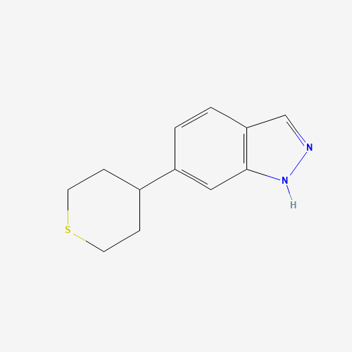 885272-27-5 6-(thian-4-yl)-1H-indazole chemical structure