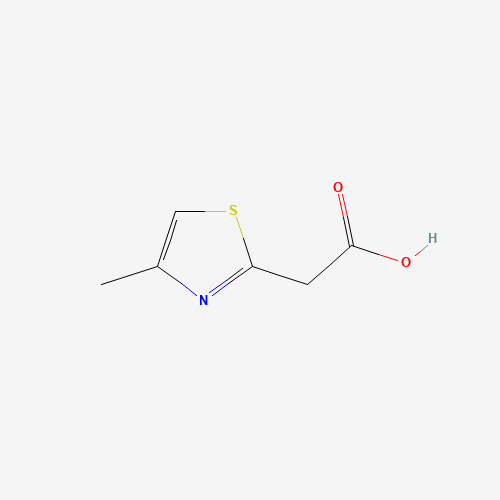 637347-92-3 2-(4-methyl-1,3-thiazol-2-yl)acetic acid chemical structure