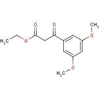 97025-16-6 ethyl 3-(3,5-dimethoxyphenyl)-3-oxopropanoate chemical structure