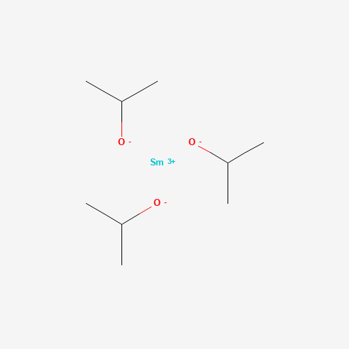 3504-40-3 propan-2-olate;samarium(3+) chemical structure