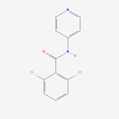 113204-35-6 2,6-dichloro-N-pyridin-4-ylbenzamide chemical structure