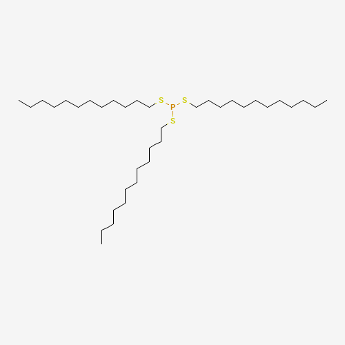 1656-63-9 tris(dodecylsulfanyl)phosphane chemical structure