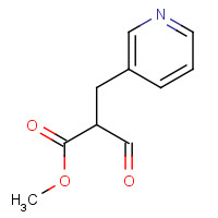 1233560-92-3 methyl 2-formyl-3-pyridin-3-ylpropanoate chemical structure