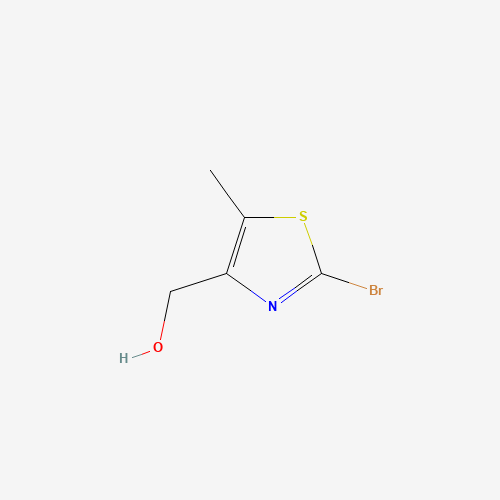 1187836-86-7 (2-bromo-5-methyl-1,3-thiazol-4-yl)methanol chemical structure