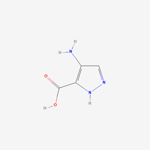 116008-52-7 4-amino-1H-pyrazole-5-carboxylic acid chemical structure