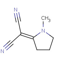 53583-60-1 2-(1-methylpyrrolidin-2-ylidene)propanedinitrile chemical structure