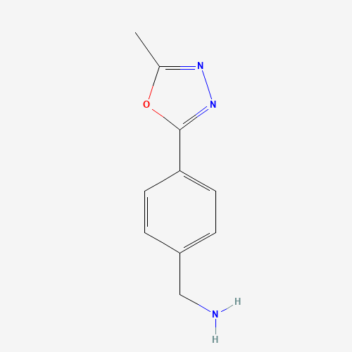 946409-19-4 [4-(5-methyl-1,3,4-oxadiazol-2-yl)phenyl]methanamine chemical structure