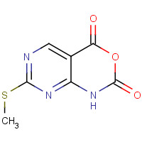 1253789-64-8 7-methylsulfanyl-1H-pyrimido[4,5-d][1,3]oxazine-2,4-dione chemical structure