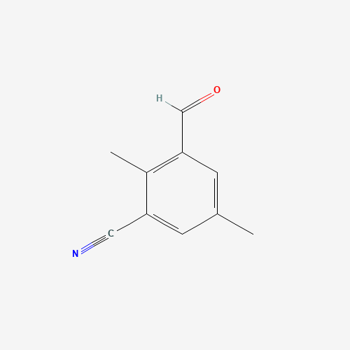 663941-26-2 3-formyl-2,5-dimethylbenzonitrile chemical structure
