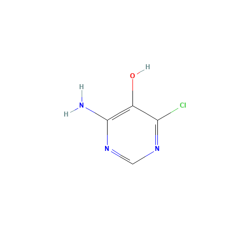 38953-42-3 4-amino-6-chloropyrimidin-5-ol chemical structure