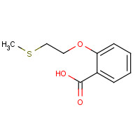 84197-78-4 2-(2-methylsulfanylethoxy)benzoic acid chemical structure