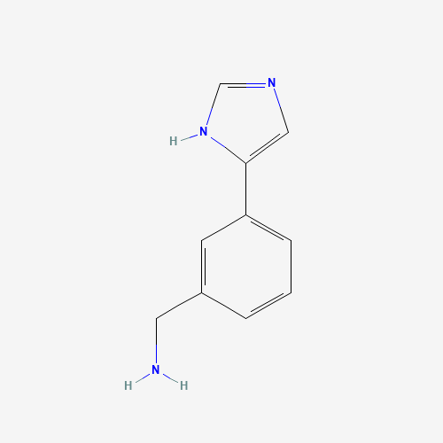 885281-21-0 [3-(1H-imidazol-5-yl)phenyl]methanamine chemical structure