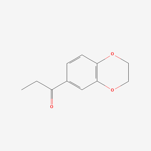 20632-12-6 1-(2,3-dihydro-1,4-benzodioxin-6-yl)propan-1-one chemical structure