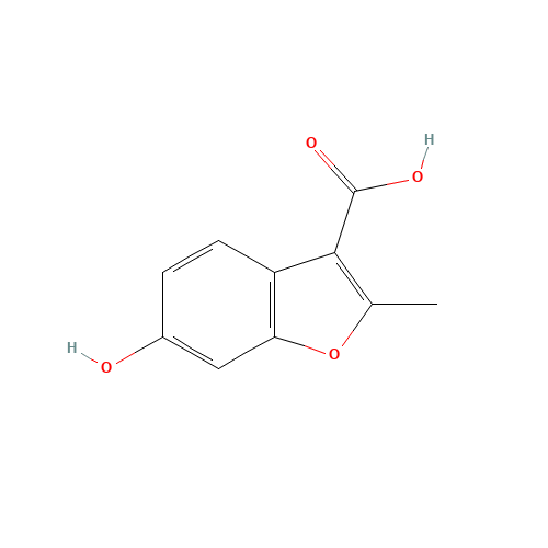 854515-52-9 6-hydroxy-2-methyl-1-benzofuran-3-carboxylic acid chemical structure