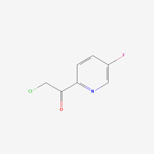 1104606-44-1 2-chloro-1-(5-fluoropyridin-2-yl)ethanone chemical structure