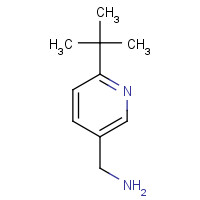 124800-33-5 (6-tert-butylpyridin-3-yl)methanamine chemical structure