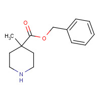 296240-49-8 benzyl 4-methylpiperidine-4-carboxylate chemical structure