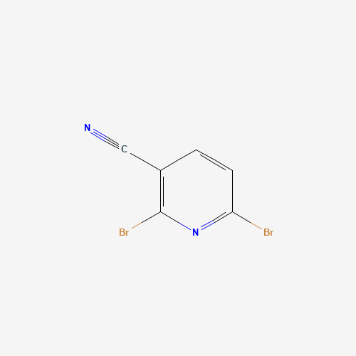 53367-52-5 2,6-dibromopyridine-3-carbonitrile chemical structure