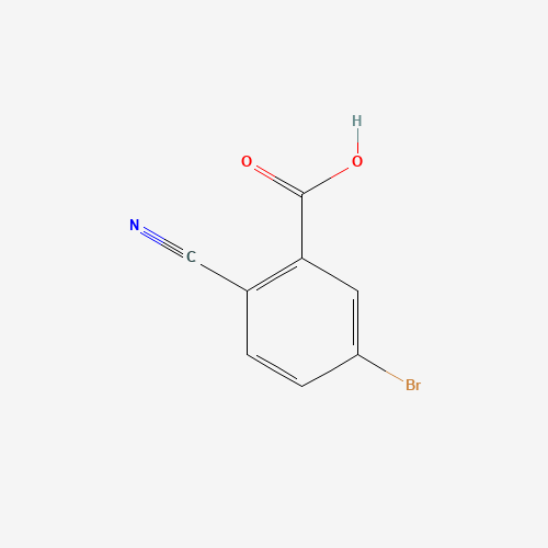 1032231-28-9 5-bromo-2-cyanobenzoic acid chemical structure