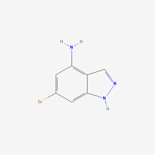 885518-50-3 6-bromo-1H-indazol-4-amine chemical structure