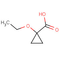 128732-53-6 1-ethoxycyclopropane-1-carboxylic acid chemical structure