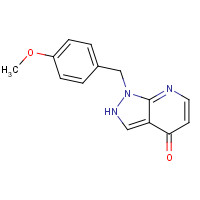924909-16-0 1-[(4-methoxyphenyl)methyl]-2H-pyrazolo[3,4-b]pyridin-4-one chemical structure