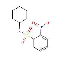 77516-53-1 N-cyclohexyl-2-nitrobenzenesulfonamide chemical structure