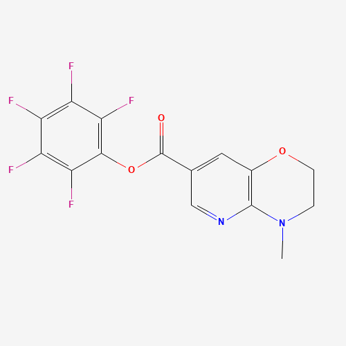 921938-83-2 (2,3,4,5,6-pentafluorophenyl) 4-methyl-2,3-dihydropyrido[3,2-b][1,4]oxazine-7-carboxylate chemical structure