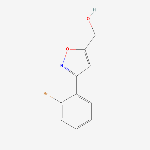 885273-13-2 [3-(2-bromophenyl)-1,2-oxazol-5-yl]methanol chemical structure