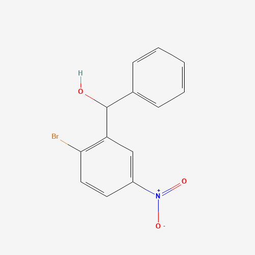 183110-86-3 (2-bromo-5-nitrophenyl)-phenylmethanol chemical structure