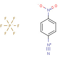 1514-52-9 4-nitrobenzenediazonium;hexafluorophosphate chemical structure