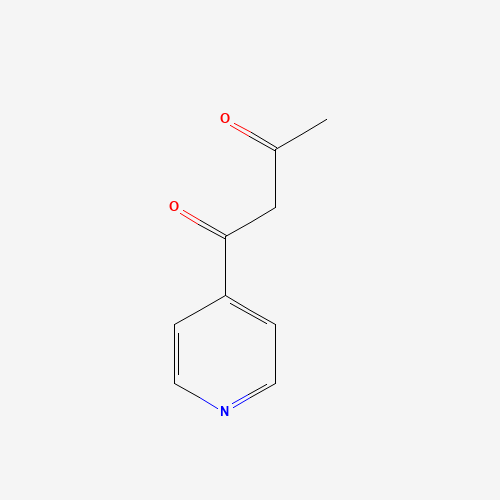 75055-73-1 1-pyridin-4-ylbutane-1,3-dione chemical structure