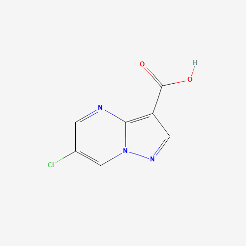 1204926-24-8 6-chloropyrazolo[1,5-a]pyrimidine-3-carboxylic acid chemical structure