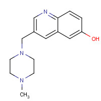 1427473-84-4 3-[(4-methylpiperazin-1-yl)methyl]quinolin-6-ol chemical structure