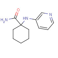 1240874-75-2 1-(pyridin-3-ylamino)cyclohexane-1-carboxamide chemical structure