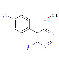 1449301-70-5 5-(4-aminophenyl)-6-methoxypyrimidin-4-amine chemical structure