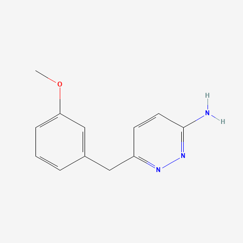 874338-91-7 6-[(3-methoxyphenyl)methyl]pyridazin-3-amine chemical structure